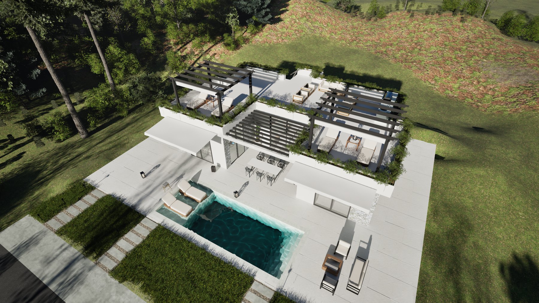 Kirianna poolside villa